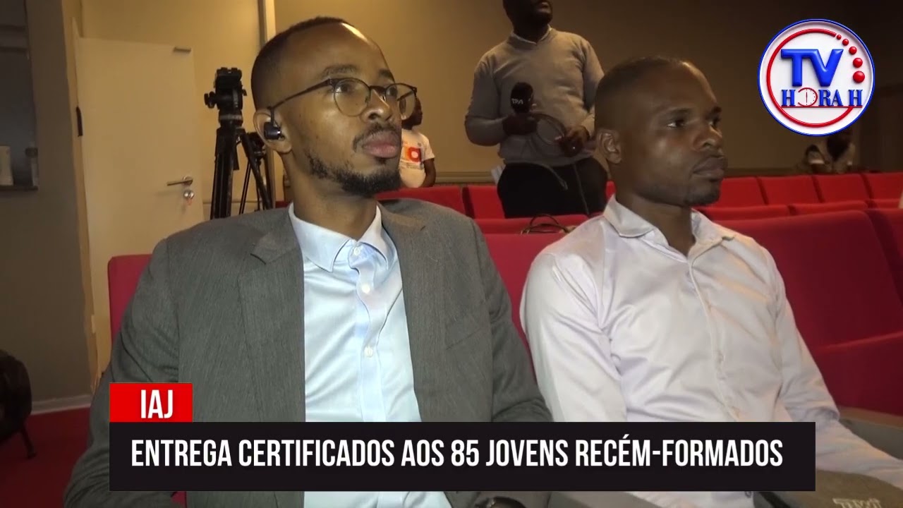 IAJ ENTRA CERTIFICADO DE FIM DE CURSO A MAIS DE 80 JOVENS RECÉM-FORMADOS