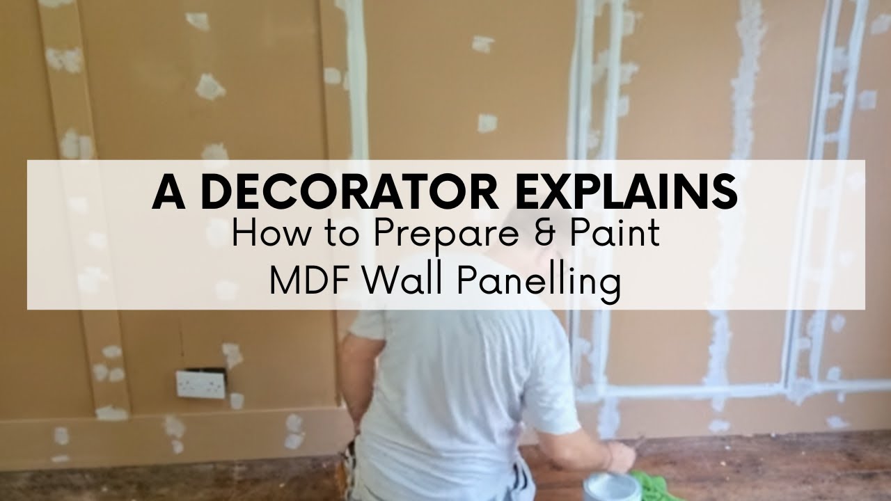 I Painted MDF Wall Panels and Here's the Amazing Result!