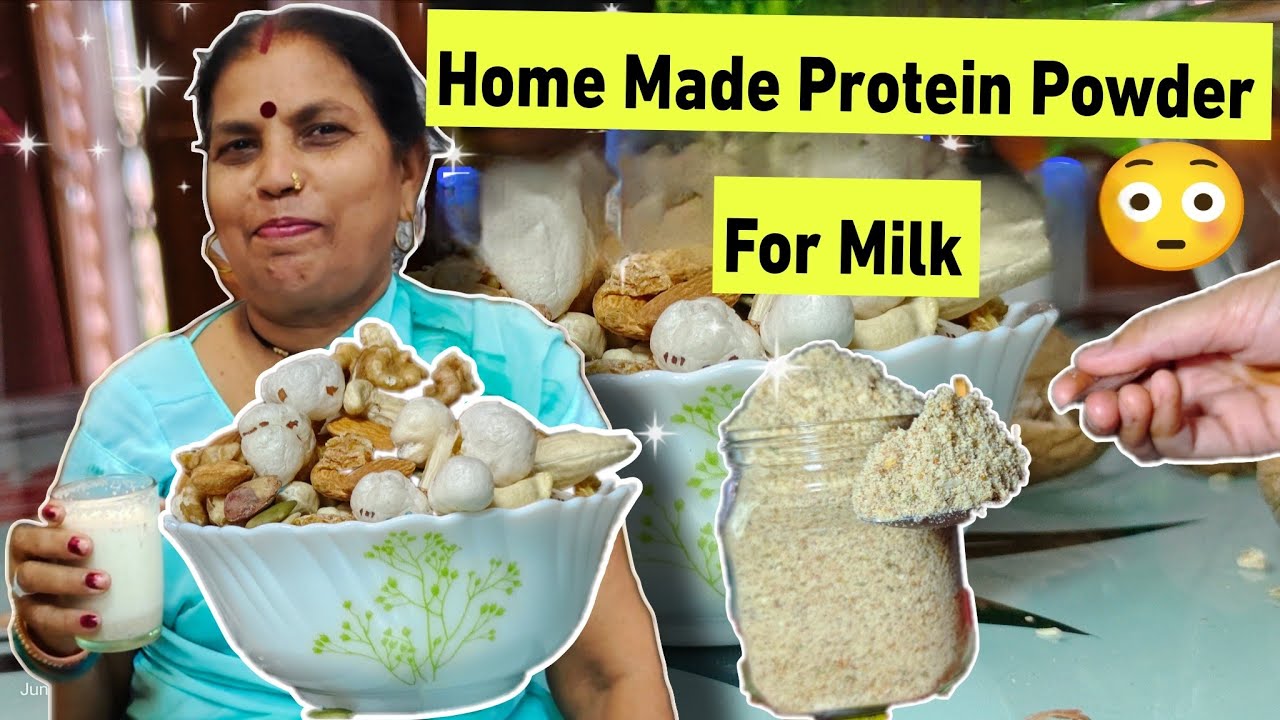 Dry Fruits Powder For Milk | Vitamins & Mineral Rich Protein Powder 