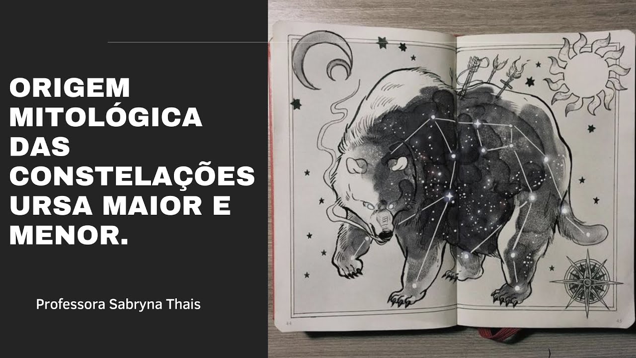 Origem Mitol&oacute;gica das Constela&ccedil;&otilde;es Ursa Maior e Ursa Menor - Mito de Calisto