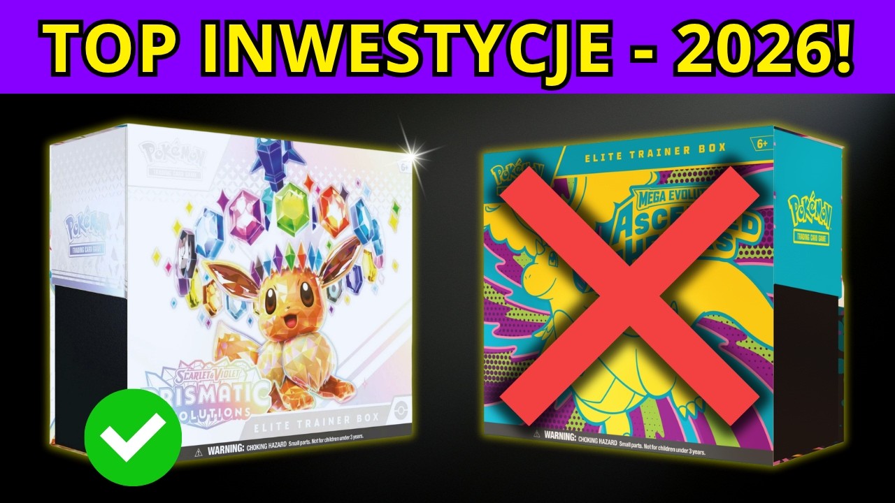 🔥 W jakie karty Pok&eacute;mon *ZAINWESTOWAĆ* do końca 2026? 🤔 | 30th Celebration, Ascended Heroes, single