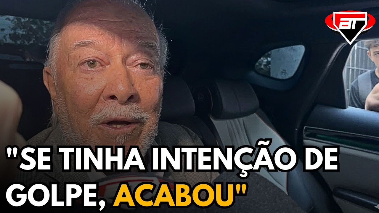 HARRY MASSIS FALA APÓS REUNIÃO E DESCARTA CHANCE DE GOLPE NO SÃO PAULO