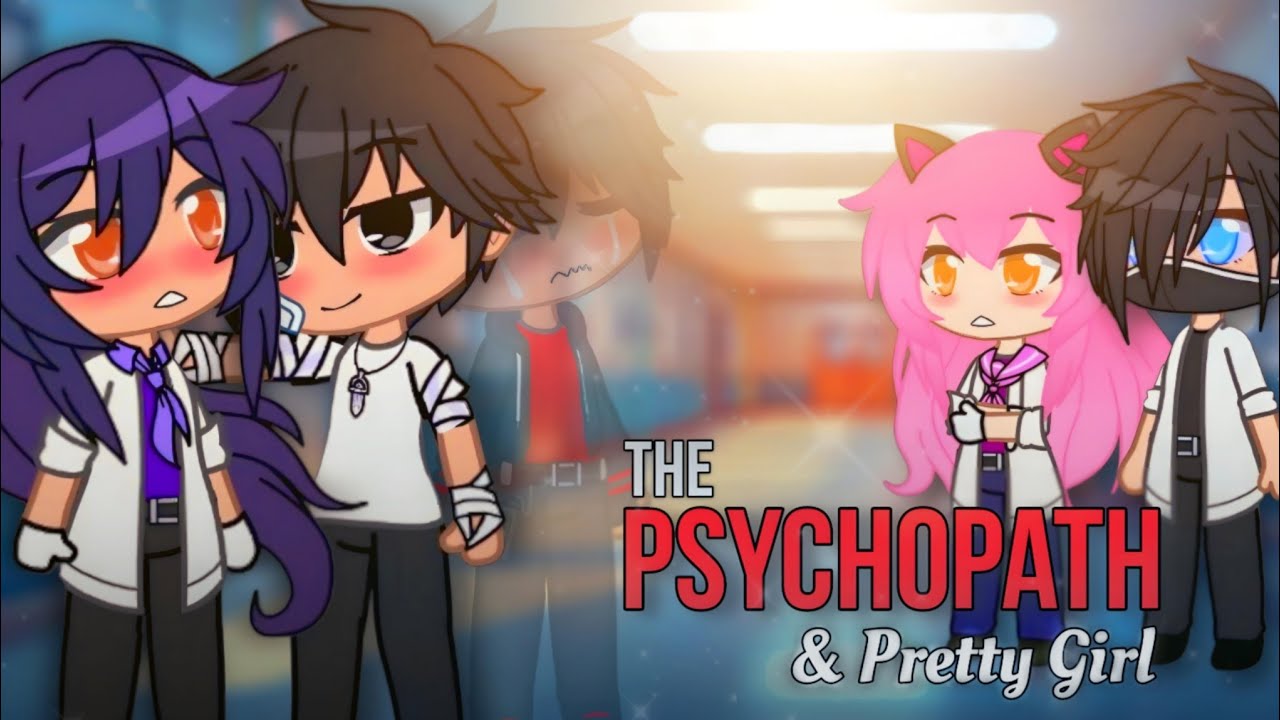The Psychopath and Pretty Girl🥰 || A Love Sad Story❤️✨| Aphmau & Friends || Gacha Club Mini Movie