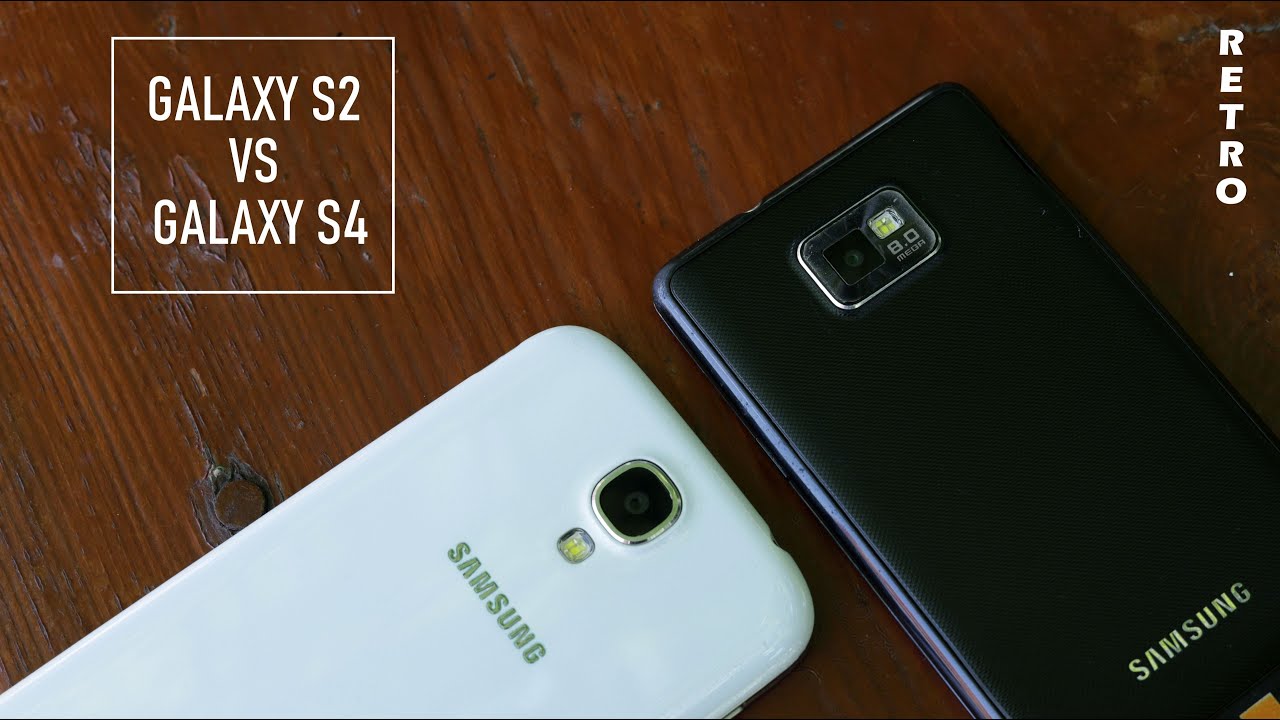 Samsung Galaxy S2 vs Galaxy S4 | Retro por&oacute;wnanie