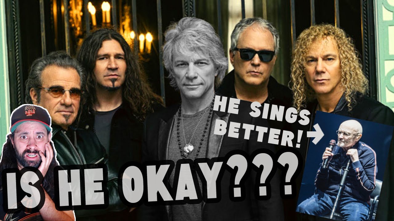 I'm Genuinely Concerned About Jon Bon Jovi! - 71 Yr Old Disabled Phil Collins Sounds Better...