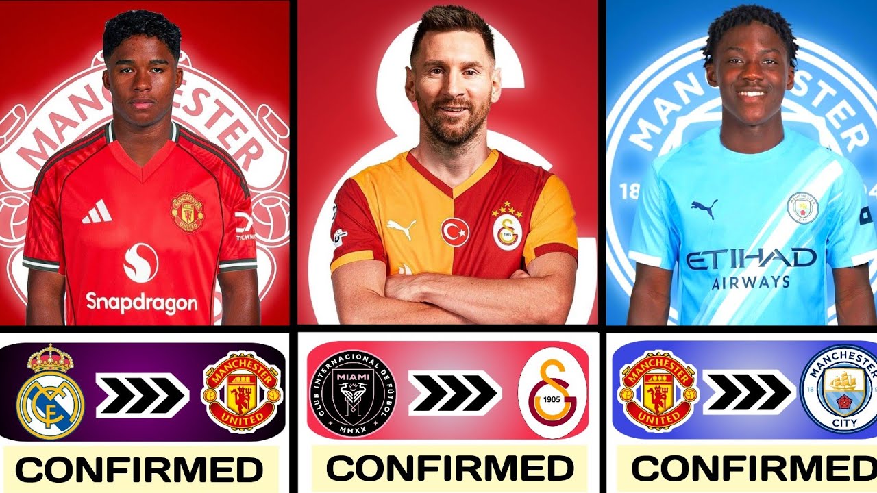 Confirmed Winter Transfer News 2025,✅ | FT. Messi to Galatasaray, Mainoo to Man City...🤯🔥
