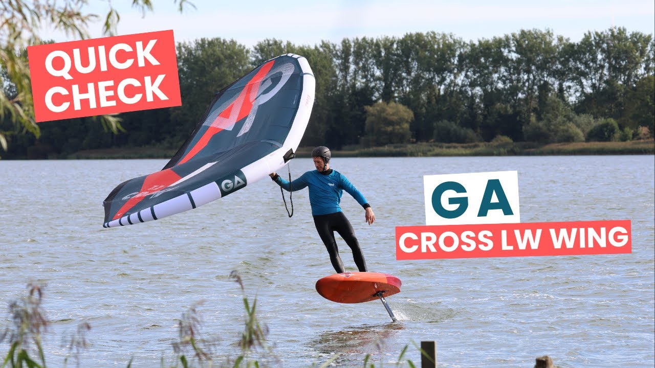 Extra-Power für Leichtwind - der GA Cross LW Wing im Test