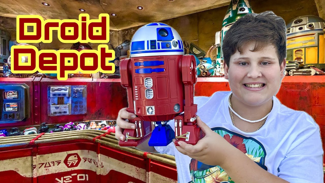 Droid Depot Galaxy’s Edge We Make a Droid