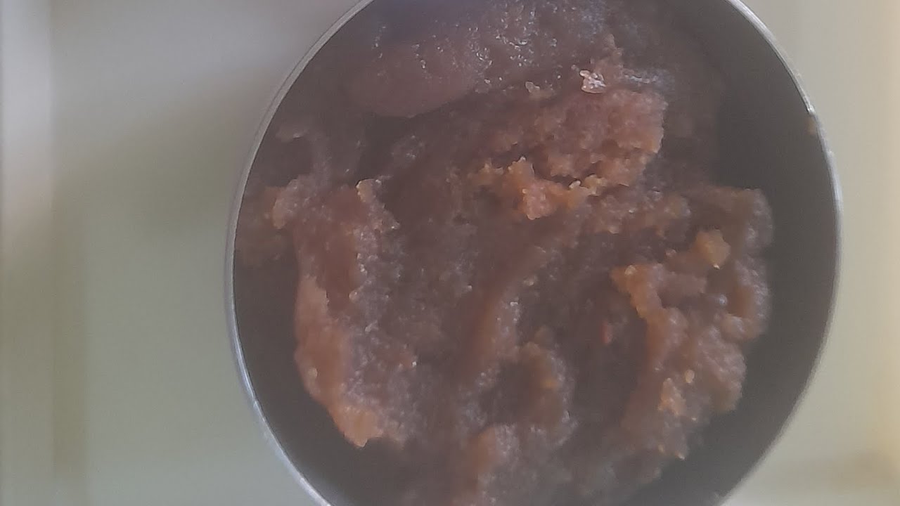 छटपट बनाए गरमागरम स्वादिष्ट आटे का हलुवा लापसी गुड़ वाला 👌😋