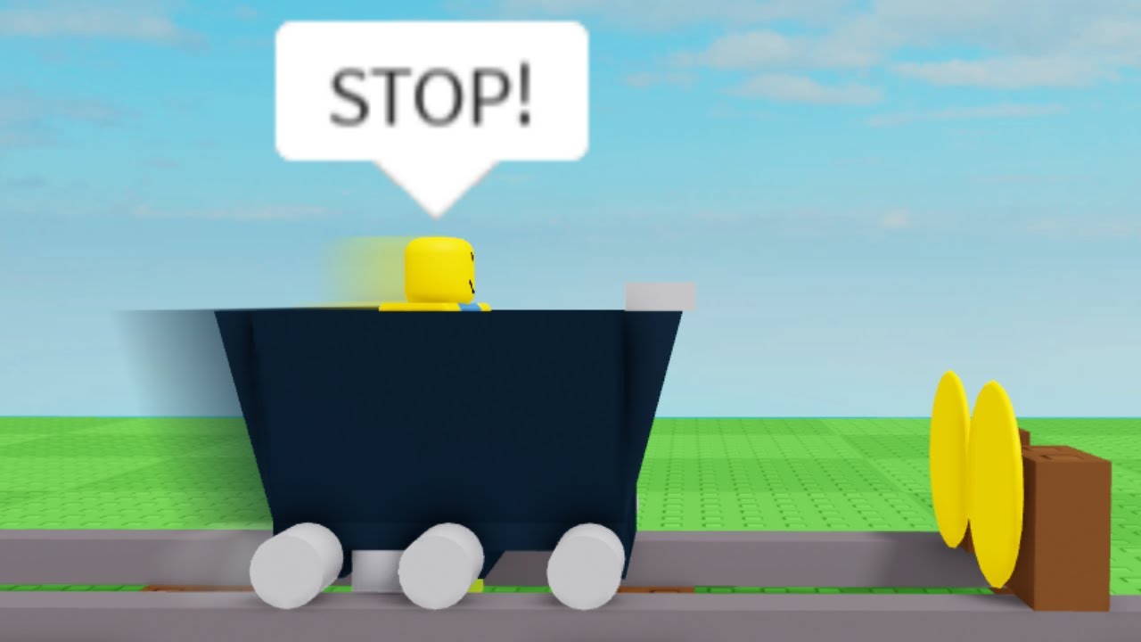 Поездка на тележке в ROBLOX #2