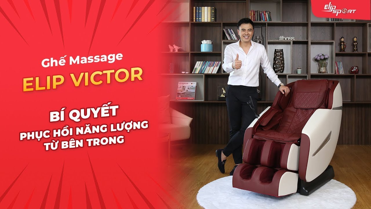 Ghế massage ELIP Victor - Chuy&ecirc;n gia massage ch&acirc;n tại gia