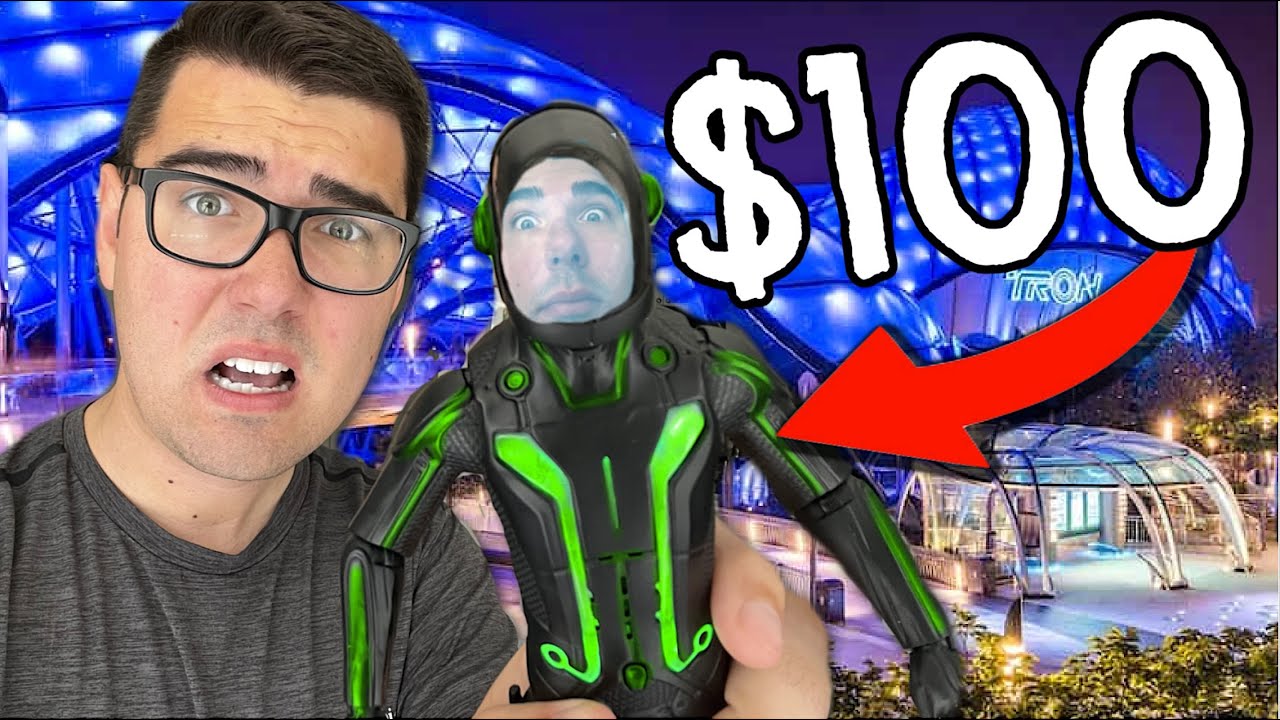 $100 Tron Figurę SCAM at Disney World