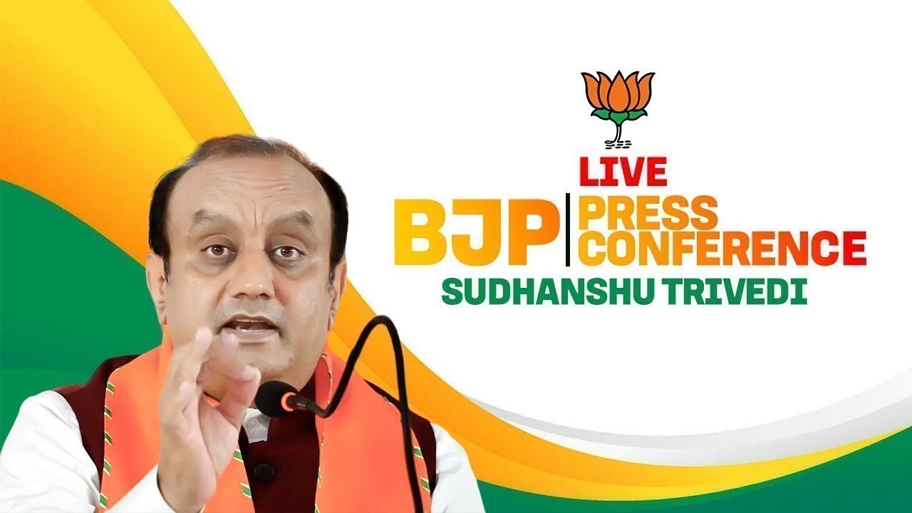 BJP National Spokesperson Sudhanshu Trivedi addresses press conference |Congress |Rahul Gandhi