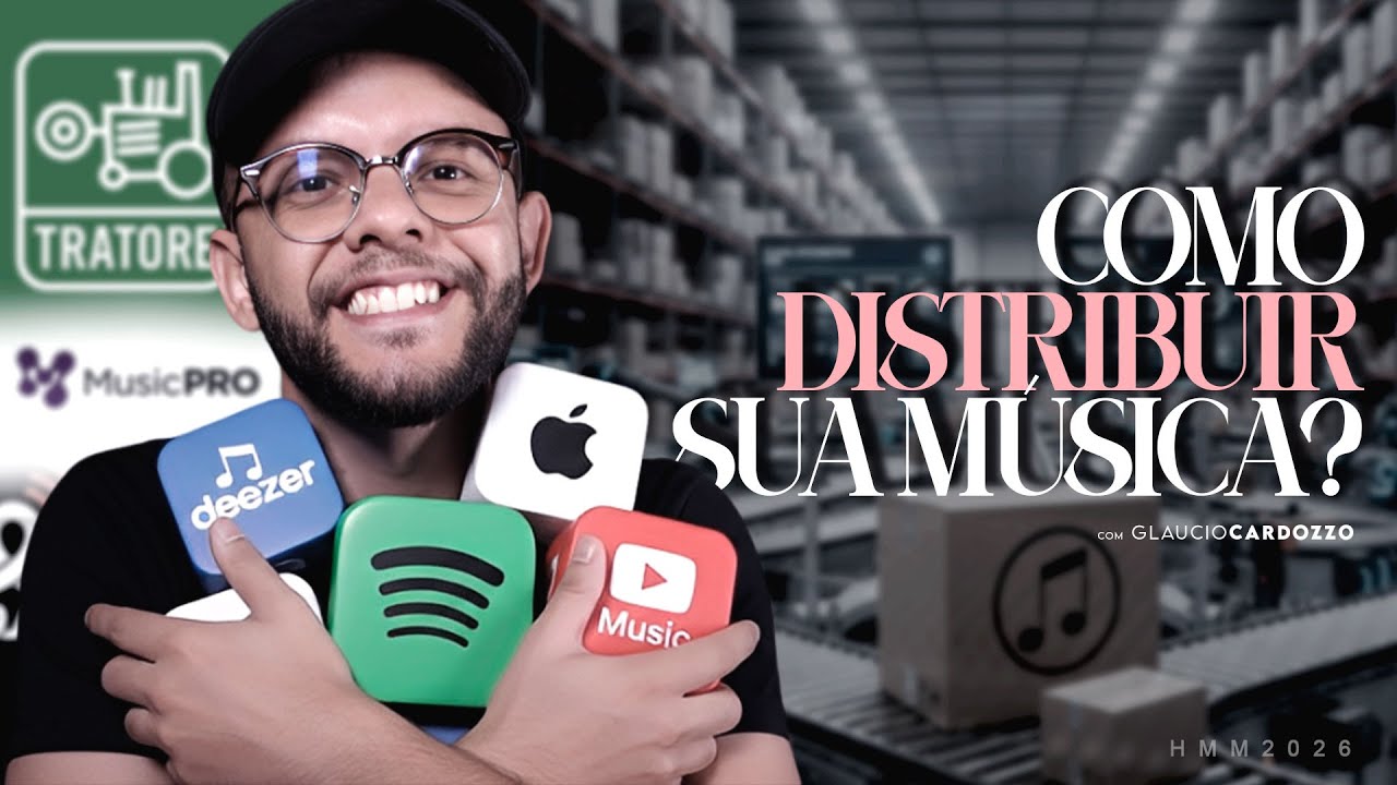 Coloque suas músicas no Spotify, Deezer, Apple Music e muito mais!