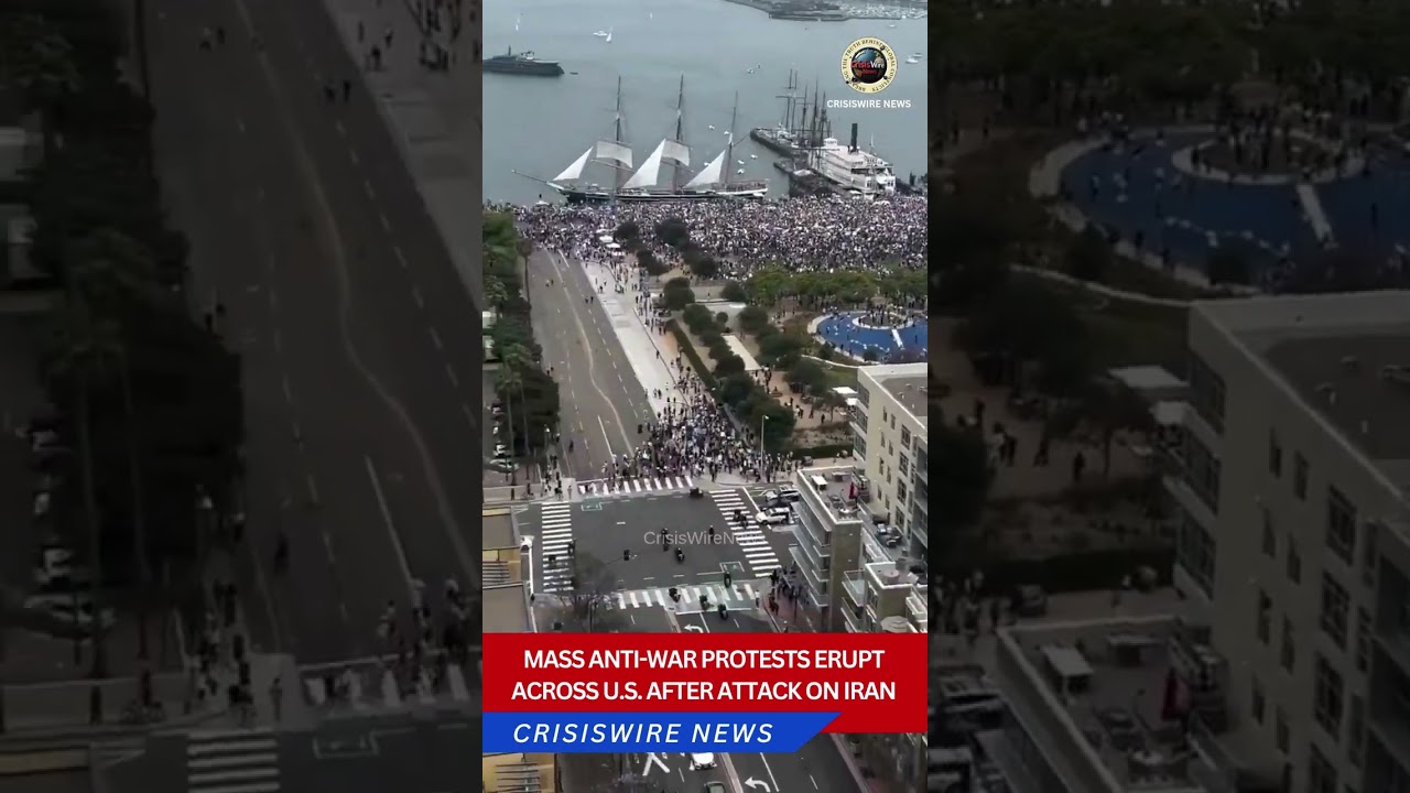 BIG BREAKING: U.S. Protests After Iran Attack 🇺🇸🔥 Citizens Chant: Trump Must Go!
