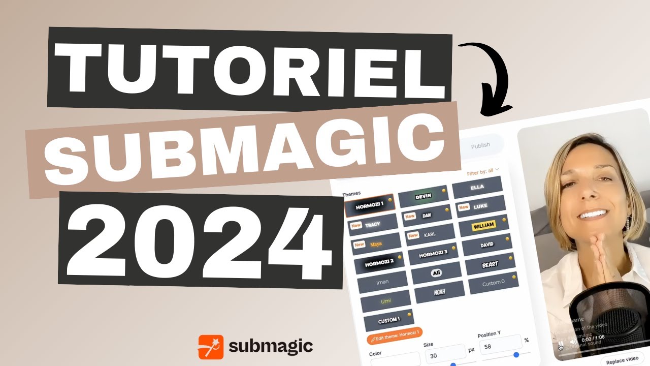 Tutoriel Submagic 2024 I 📲 La meilleure app pour sous-titrer tes vidéos courtes, reels et TikTok.