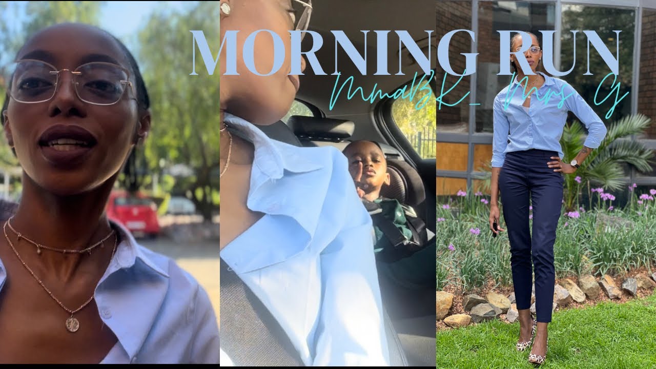 #MorningRun dropping BK off at school and starting my work day, #LabourLawyer