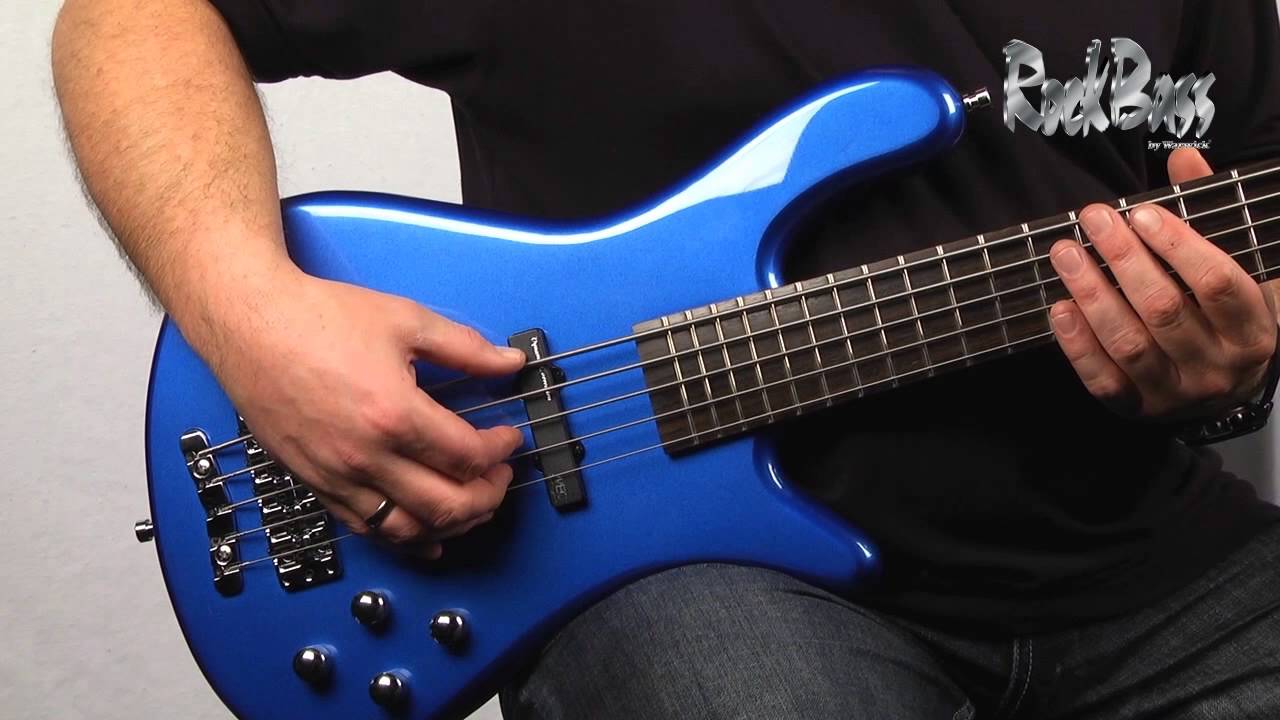 The RockBass Streamer LX 5 string - with Andy Irvine