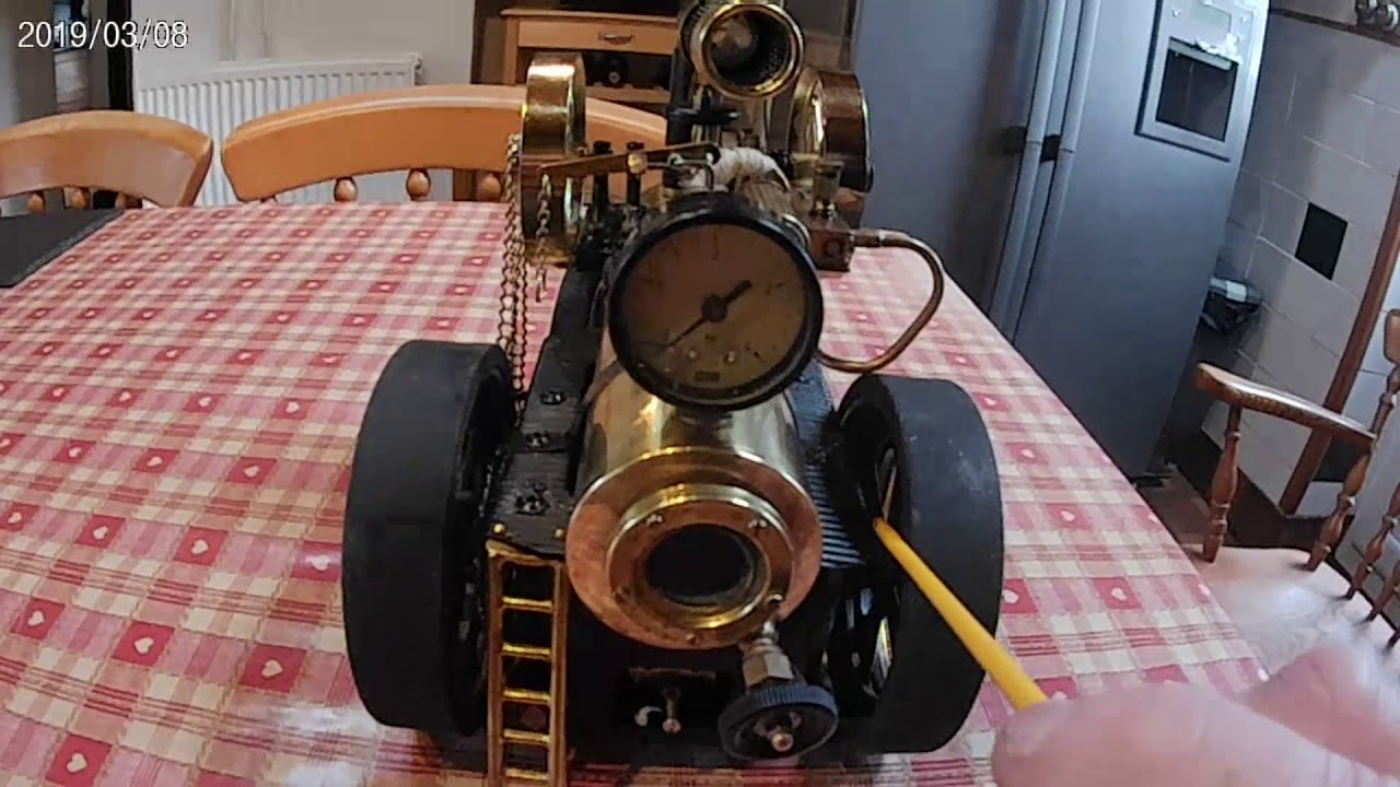 modified Wilesco D430 lokomobile