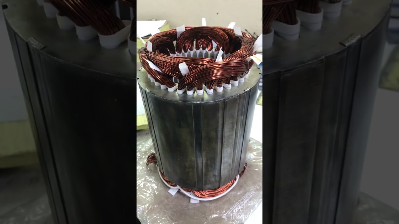 Carrier 40hp compressor re winding