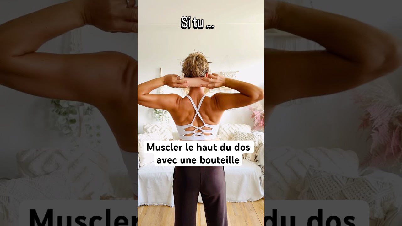 💧 Tu as une bouteille d&rsquo;eau ?Alors tu as tout ce qu&rsquo;il faut pour t&rsquo;entra&icirc;ner &agrave; la maison 💪