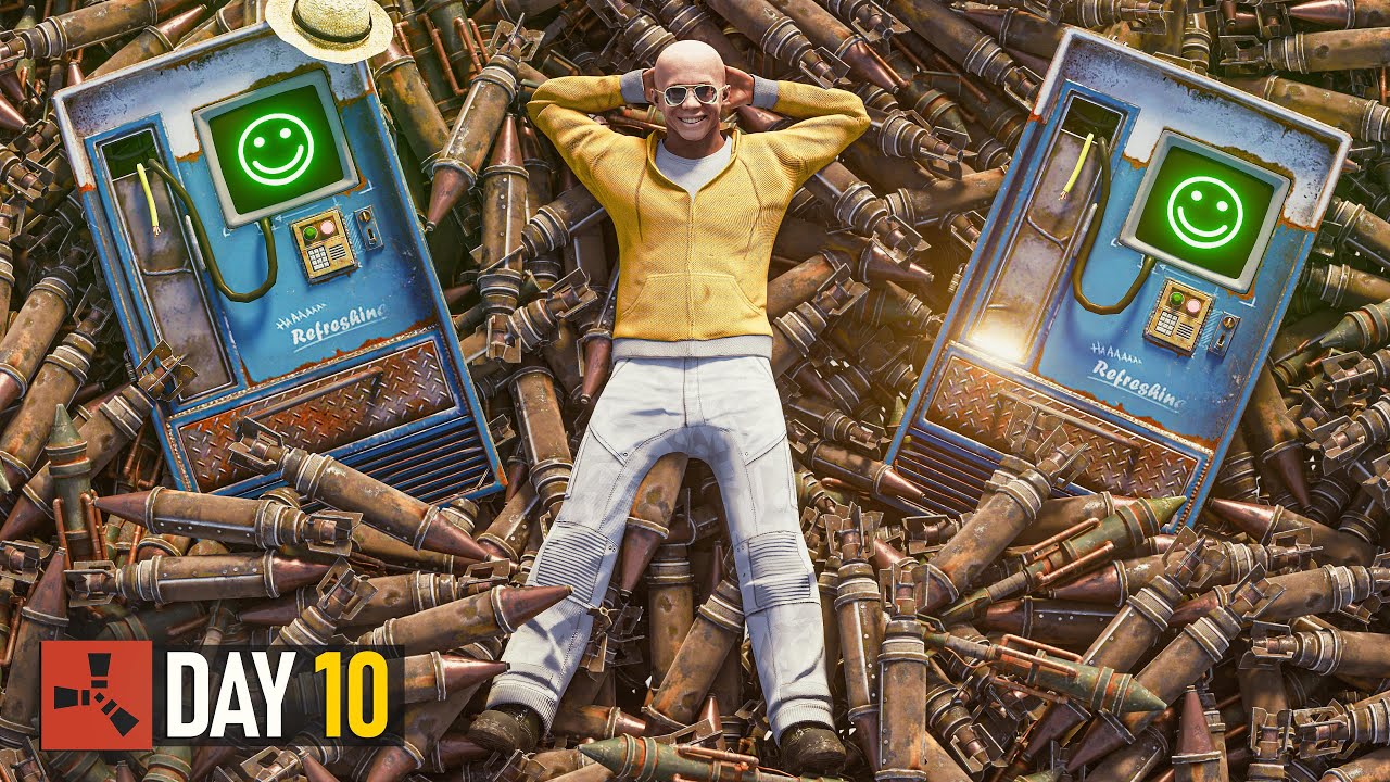 Selling Rockets Until I Get Raided | SOLO Rust Movie