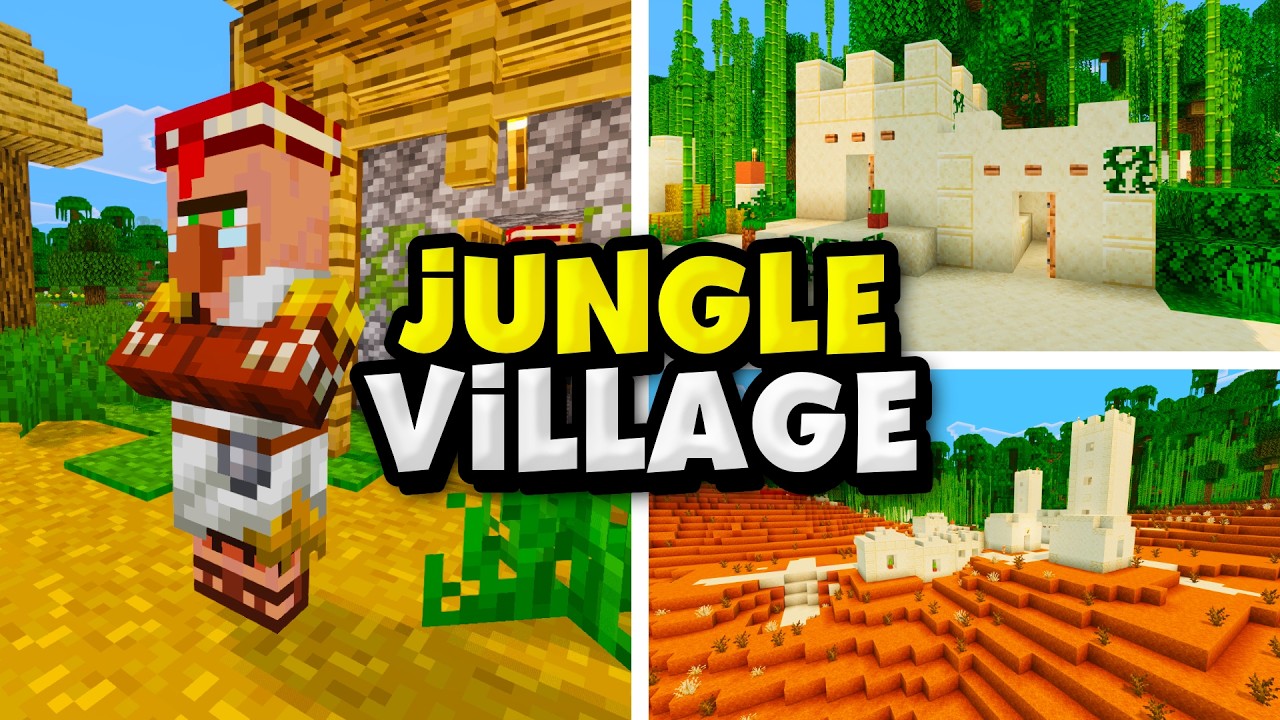 Top 5 Jungle Village Seeds for Minecraft 1.21.7!