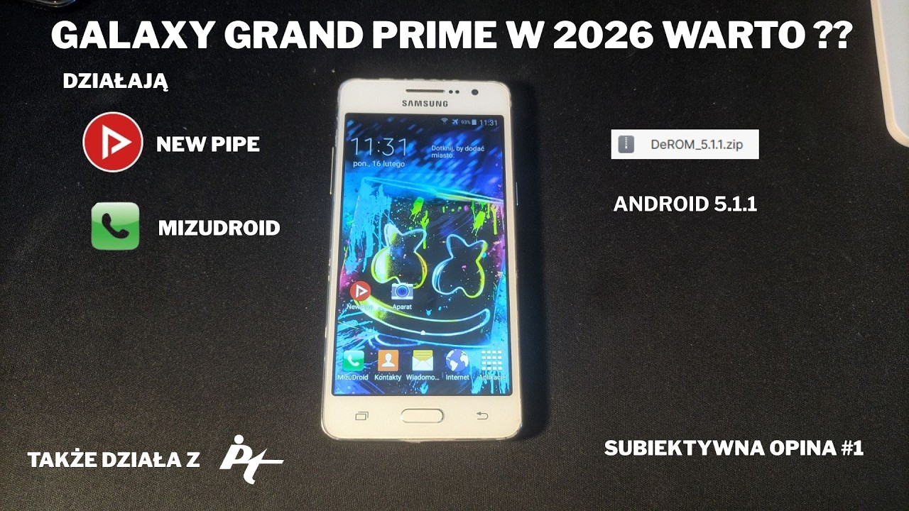 Czy Galaxy Grand Prime w 2026 jest warty uwagi ?? Subiektywna Opinia odc 1