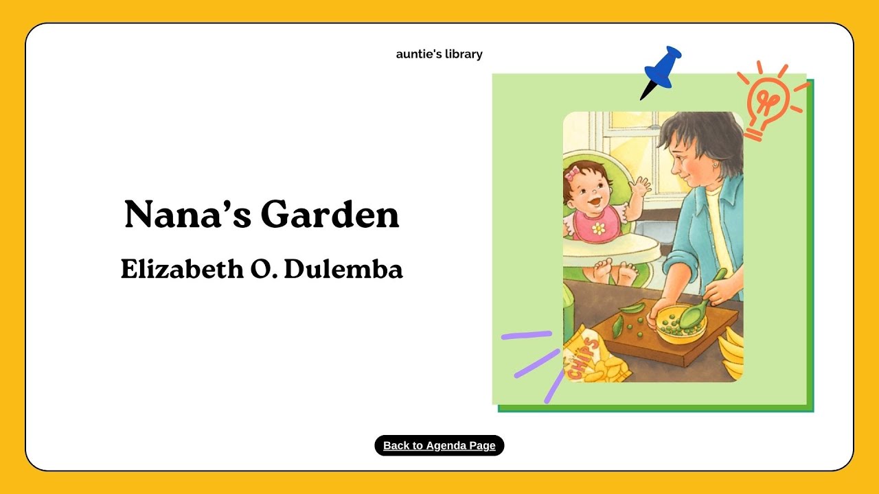 Nana's Garden by Elizabeth O. Dulemba - Read Aloud | Auntie&rsquo;s Library