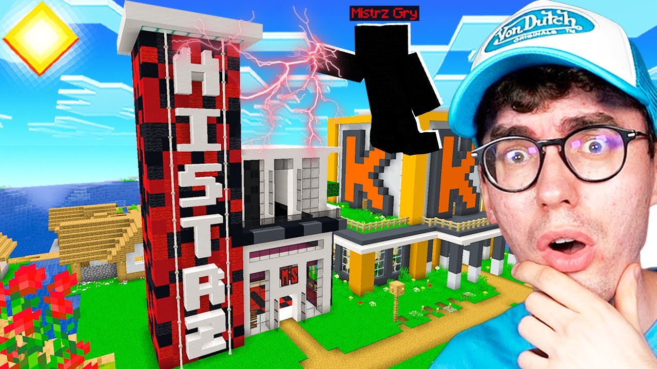 MISTRZ GRY ZBUDOWAŁ TO... w Minecraft! (ważne)