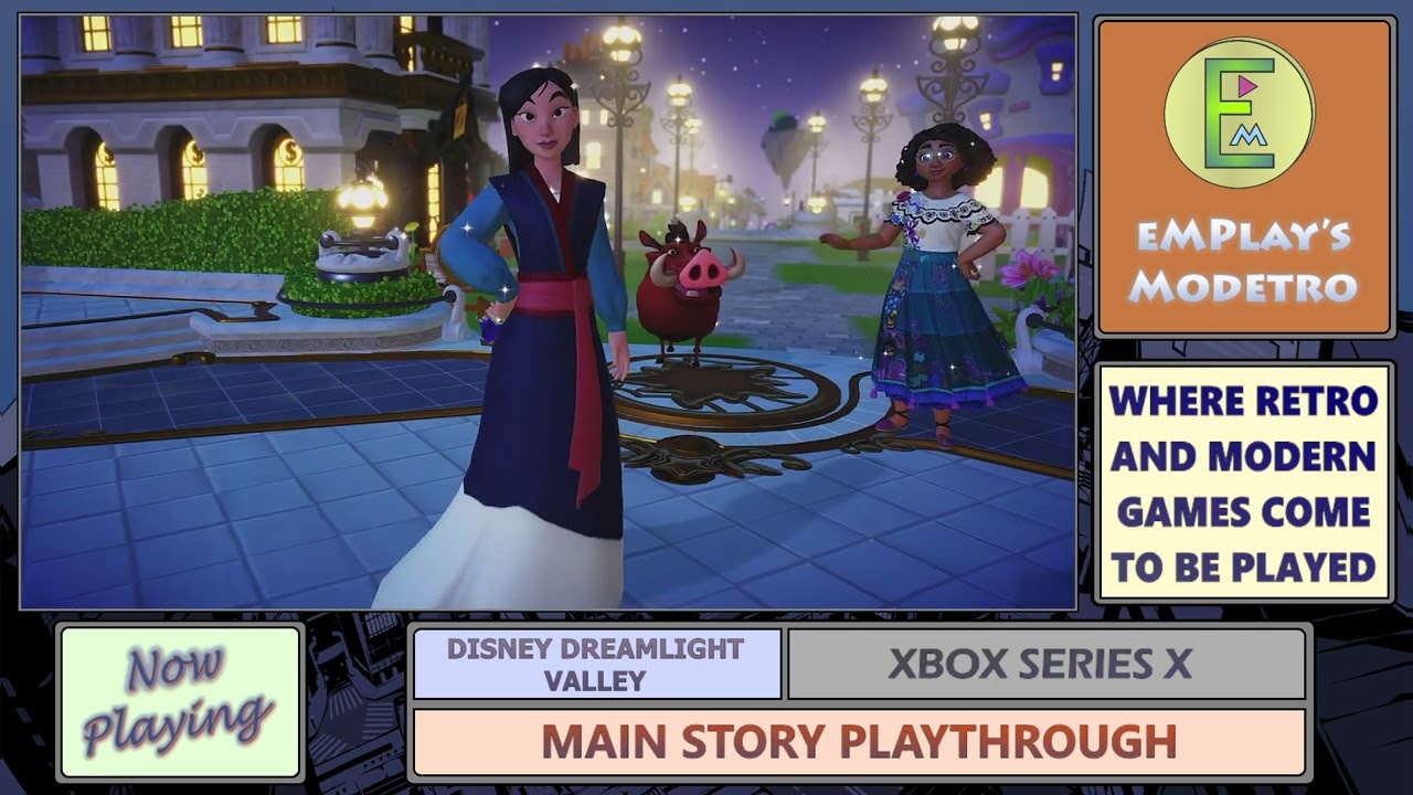 Disney Dreamlight Valley - Xbox Series X - #450 - Playing Scramblecoin With Mulan