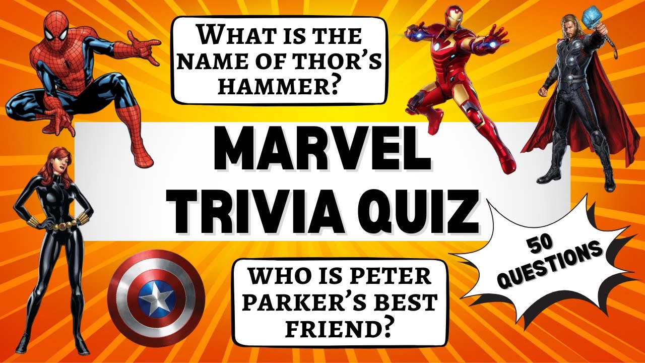 Only REAL Marvel Fans Can Get All 50 Questions Right! 🦸‍♂️🔥