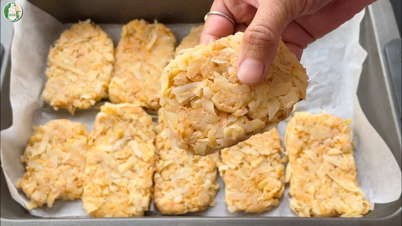 Delicious Recipe from Potato | Try this new Potato recipe never tasted so good | Sattvik kitchen
