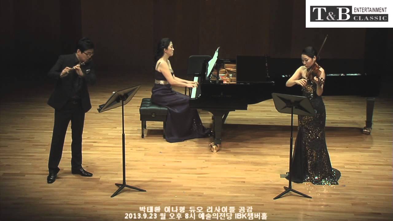 Jacques Ibert - Deux Interludes For Flute, Violin And Piano