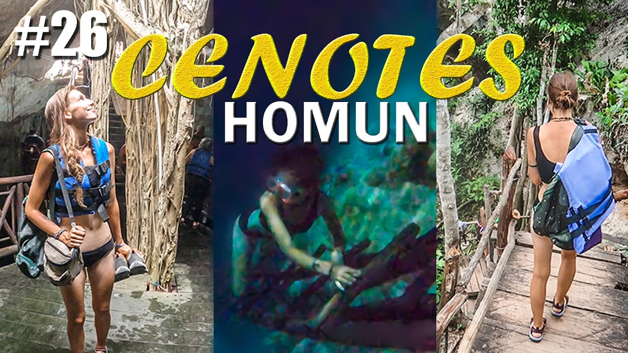 Cztery różne CENOTES - Homun
