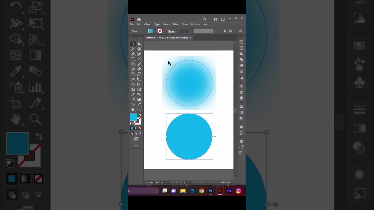 Gaussian Blur Effect | Adobe Illustration |  #illustrator  #illustratortutorial #creativedesigner