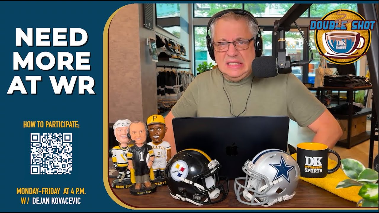 DK's Double Shot of Steelers: George Pickens short-circuits