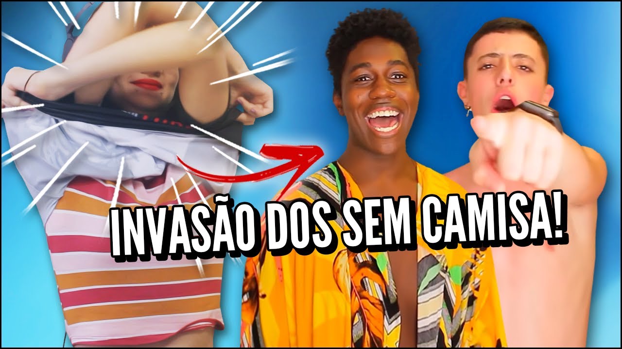 INVASÃO DOS JOVENS SEM CAMISA - ABELHA (JOVENS REAGEM)
