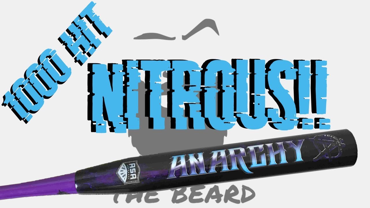 1000 Hit  2018 Anarchy Nitrous ASA Bat Review