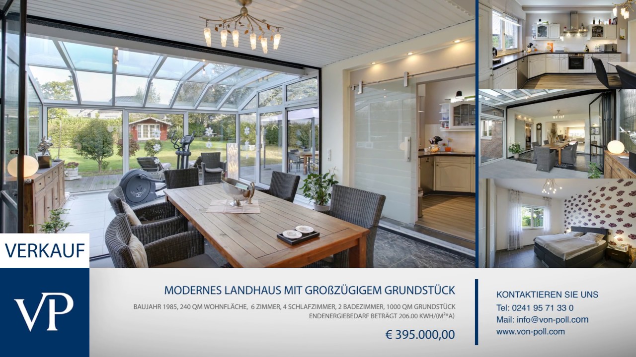Modernes Landhaus mit gro&szlig;z&uuml;gigem Grundst&uuml;ck