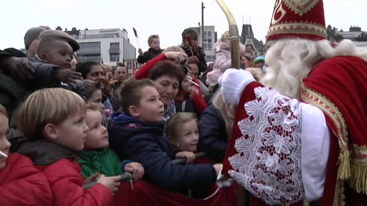 Intrede Sinterklaas in Sint-Niklaas