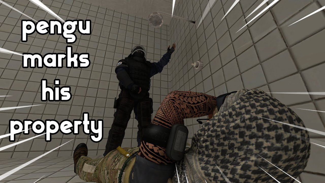 Pengu Marks His Property - Rainbow 6 Siege