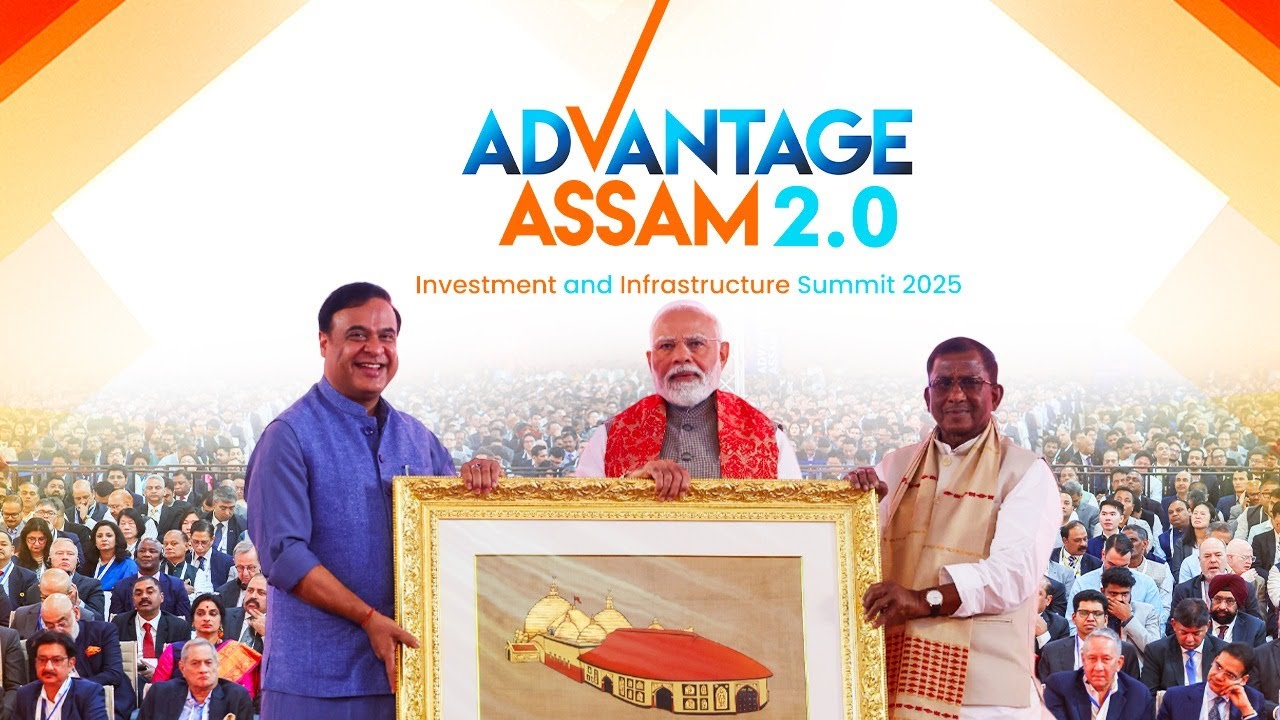 LIVE: PM Modi inaugurates Advantage Assam 2.0 Investment & Infrastructure Summit 2025 in Guwahati