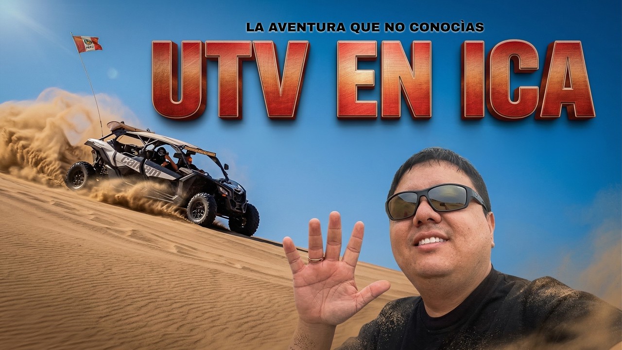 ¡OFFROAD POR HUACACHINA! Así es un tour en UTV por Huacachina 😱