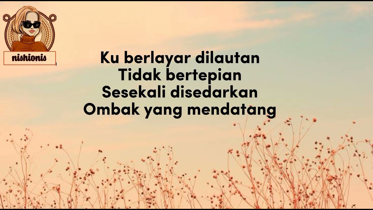 Amir Masdi - Sepi Sekuntum Mawar Merah (lirik) ku belayar 