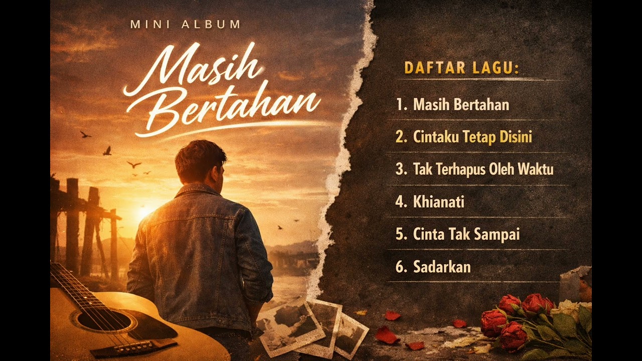 MASIH BERTAHAN – Mini Album Lagu Galau Terbaik | Cintaku Tetap Disini, Cinta Tak Sampai, Khianati
