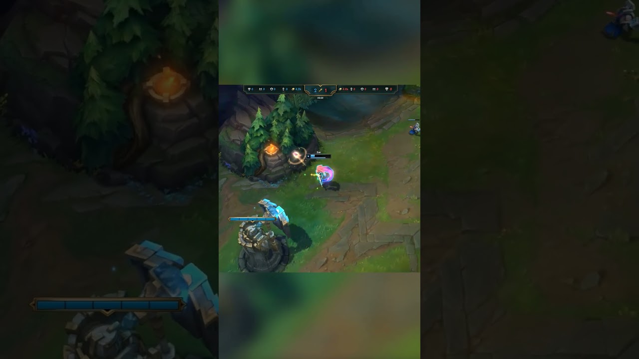 Zoe lvl 2 outplay #Zoe #Lol