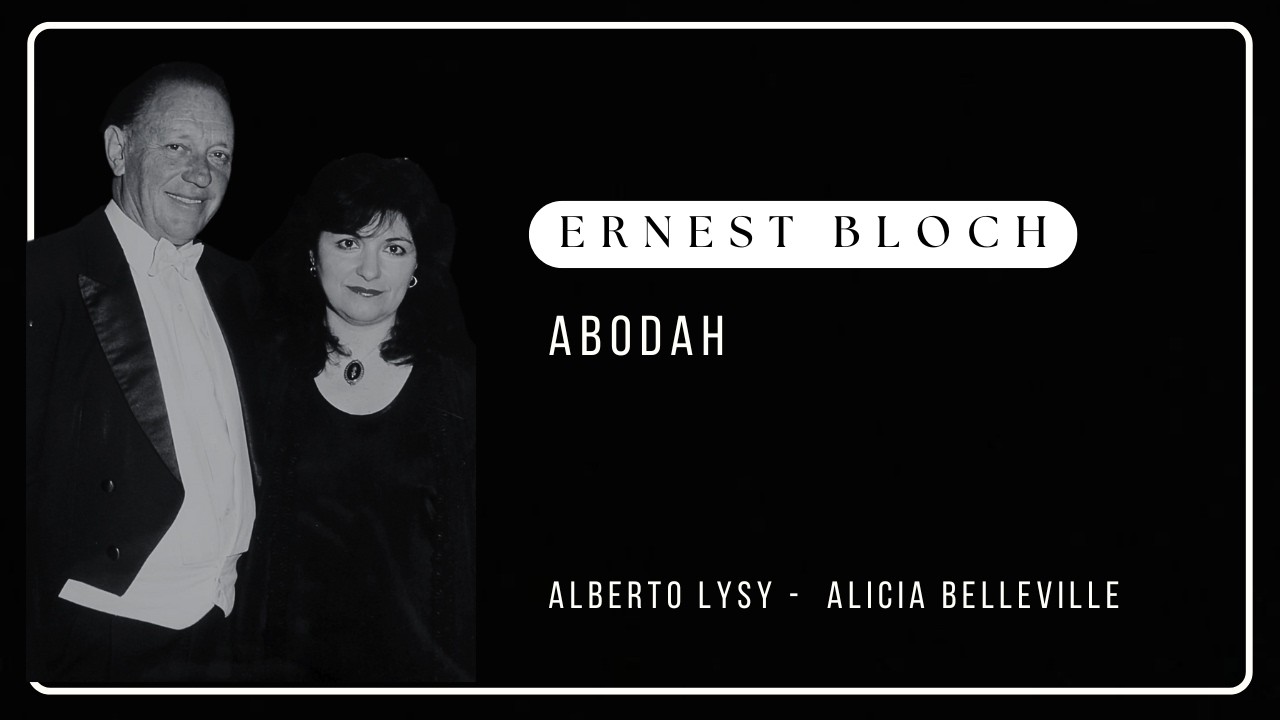 Ernest Bloch, ABODAH