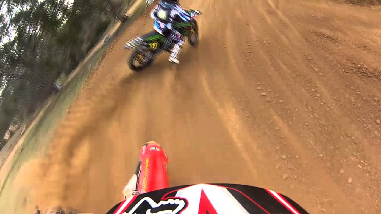 Go-Pro Hero 3 - 2013 CRF250 - #287 Jaiden Graham