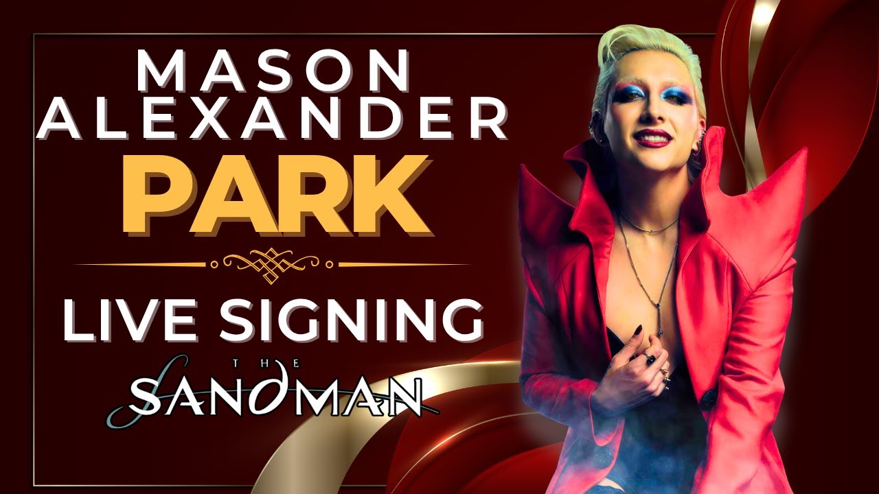MASON ALEXANDER PARK - LIVE SIGNING!
